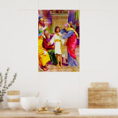 ルカ2:41-50イエスの家父のに ポスター (キッチン)