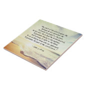 ルカ4:18-19, "主の霊は私に臨む" タイル (側面)