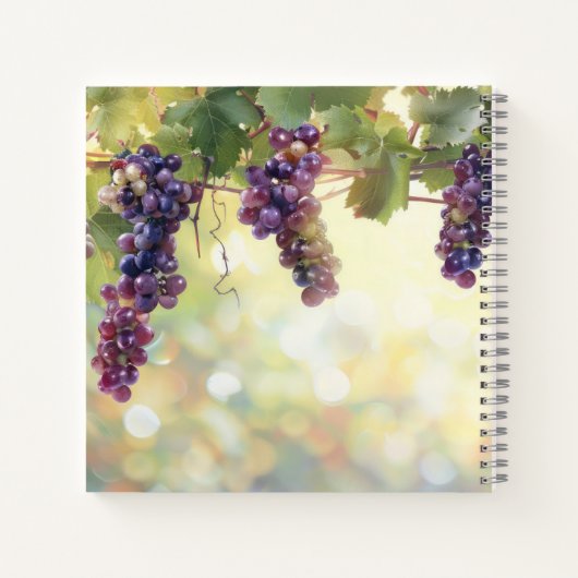 ルカ5:37 新しいワインを古い皮袋に入れる 聖書の箇所 ノートブック (裏面)