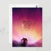 ルカ6:31 ポストカード (正面/裏面)