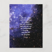 ルカ6:37 ポストカード (正面)