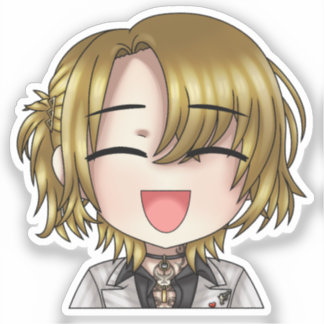 ルカ・カネシロ チビキャラデザイン シール