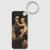 ルカ・ジョルダーノによるパドアの聖アントニー キーホルダー (裏面)