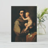 ルカ・ジョルダーノによるパドアの聖アントニー シーズンカード (スタンド正面)