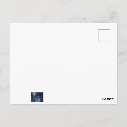 ルカ 1:37 ポストカード (裏面)