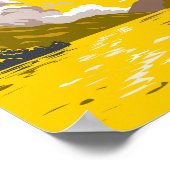 ルガノスイストラベルアートヴィンテージ ポスター (角)