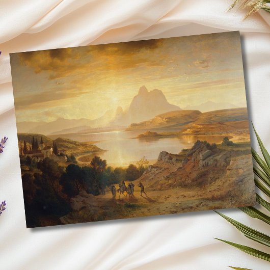 ルガノ湖 – アルベルト・ツィマーマン ポストカード