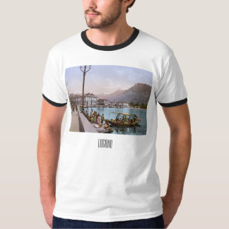 ルガノ湾(1900年) Tシャツ