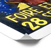 ルガノ,イタリア,女の子はワインを作っている,ヴィンテージ ポスター (角)