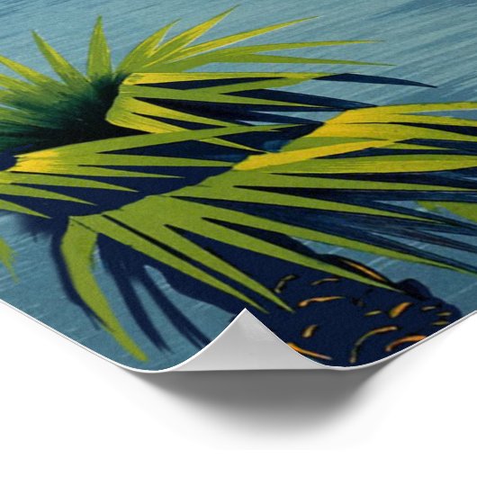 ルガノ,スイス,アーチ下の風景 ポスター (角)