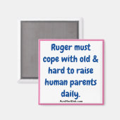 ルガーは…磁石に対処しなければならない マグネット (正面/裏面)