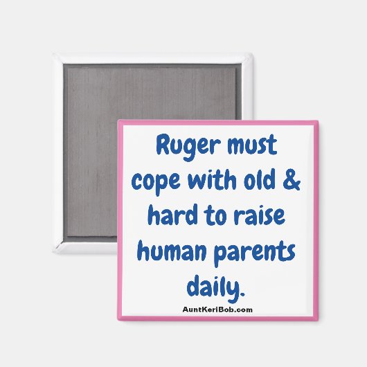 ルガーは…磁石に対処しなければならない マグネット (正面/裏面)