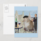 ルキャットデュカフェ ポストカード (正面/裏面)