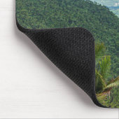 ルキヨ山脈の海岸沿いのプエルトリコ マウスパッド (コーナー)