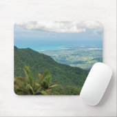 ルキヨ山脈の海岸沿いのプエルトリコ マウスパッド (マウス)