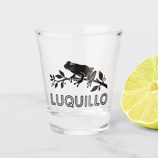 ルキヨ・プエルトリコ ショットグラス (正面)