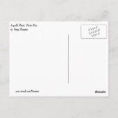 ルキロビーチ、はがき ポストカード (裏面)