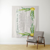 ルクコト賛美ヘブライ語でルラフ・スクカーを振る タペストリー (インサイチュ)