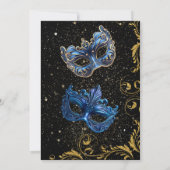 ルクスキンセアニラマスカレードパーティー 招待状 (裏面)