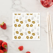 ルクスゴールデンバルーン&紙吹雪ナプキンス スタンダードカクテルナプキン (インサイチュ)