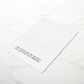 ルクスノールブラック&ホワイト実在 箔シーズンカード (回転した状態)