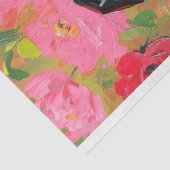 ルクスブラックコルセットマネキンピンクフローラデコページ 薄葉紙 (詳細)