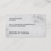 ルクス |ファッション 名刺 (裏面)