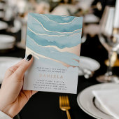 ルクセアクアマーブルバースデーパーティーアエディ大事な行事 箔招待状