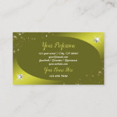 ルクセイエローマスタードグリッタースターズジュエルズグラマラス 名刺 (裏面)