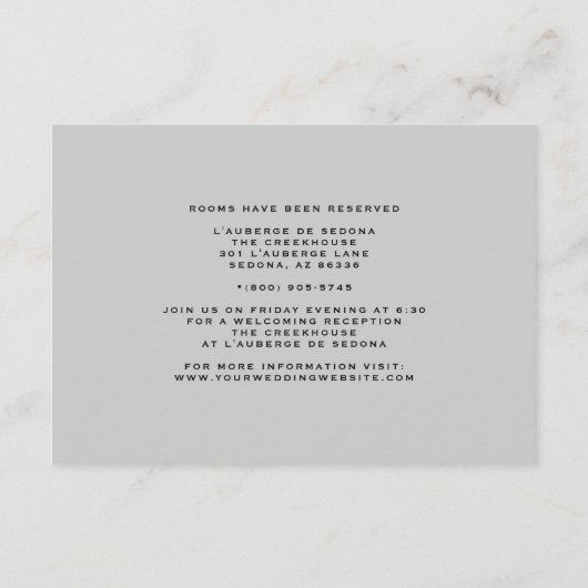 ルクセオパールティール(緑がかった色)金ゴールド液アルコールインク エンクロージャーカード (裏面)