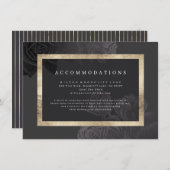 ルクセバラブラックヴィンテージ植物病室 エンクロージャーカード (正面/裏面)