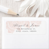 ルクセバラ赤面ヴィンテージ植物学差出人住所 ラベル (インサイチュ)