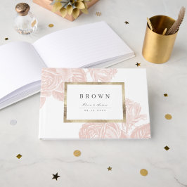 ルクセバラ赤面金ゴールドヴィンテージ結婚植物学 ゲストブック