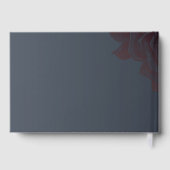 ルクセバラ金ゴールドムーディーズヴィンテージ結婚植物学 ゲストブック (裏面)