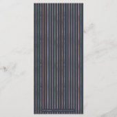 ルクセバラ金ゴールドムーディーズヴィンテージ結婚植物学 メニュー (裏面)