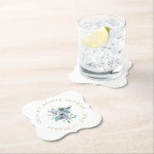 ルクセフローラブライダルシャワー ペーパーコースター (インサイチュ)