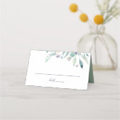 ルクセフローラ結婚折り畳み座席表 プレイスカード (正面)