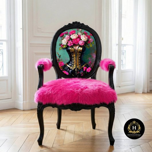 ルクセブラック金ゴールドコルセットピンクフローラデコページ 薄葉紙