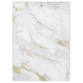 ルクセモダン·フェイクバラ·金ゴールド·マーブル·カンパニー·ロゴ クリップボード (裏面)