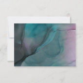 ルクセンインクウォッシュジュエリートーンウェディングRSVP (裏面)