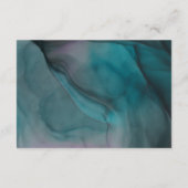 ルクセンインク洗浄ジュエリートーン結婚の詳細 エンクロージャーカード (裏面)