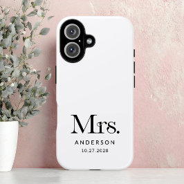 ルクセンエレガンス | 白黒婦人結婚のデート iPhone 16ケース