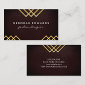 ルクセンジオメトリックライン 名刺 (正面/裏面)