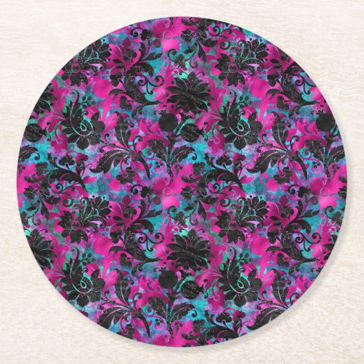 ルクセンブライト熱帯コースター ラウンドペーパーコースター (正面)