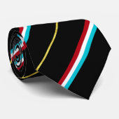 ルクセンブルクのストライプな旗 ネクタイ (ロール)