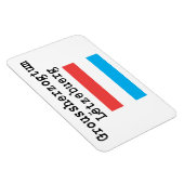 ルクセンブルクのフレキシブル磁石の大公国 マグネット (右側)