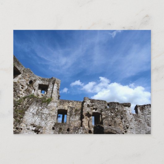 ルクセンブルクのボフォート城博物館 ポストカード (正面)