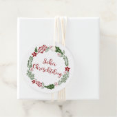 ルクセンブルクのメリークリスマスカスタム、 フェイバータグ (インサイチュ)