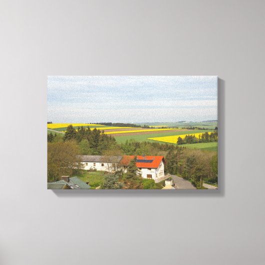 ルクセンブルクの国側 キャンバスプリント (正面)