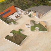 ルクセンブルクの国側 ジグソーパズル (側面)